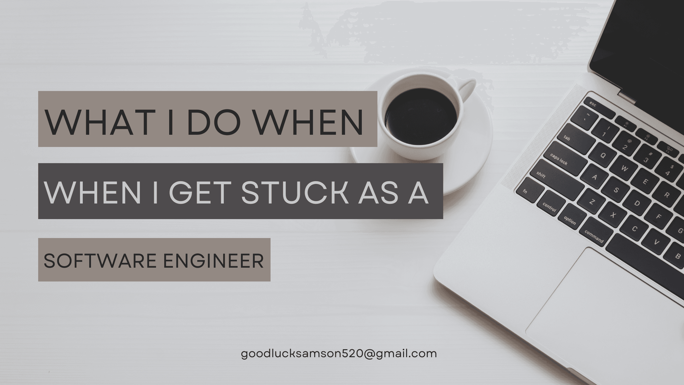 How to get unstuck when you hit a programming bug